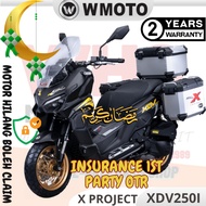 WMOTO XDV250I XDV250 - X PROJECT SE (250cc) Motorcycle Baharu ((Confirm Stock First)) - 2 Tahun / (20,000km) Warranty 