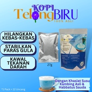 [1Sachet] Kopi Coffee Bunga Telang Biru Solve The Problem Of Diabetes Urinary Cholesterol 3in1 Sugar Free