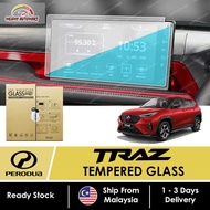 All-New Perodua TRAZ (D66B) Infotainment Tempered Glass Screen Protector Accessories Accessori Akses