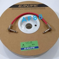 Kabel jumper efek gitar 20 cm jack gitar pipih
