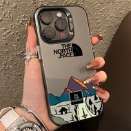 Casing For Infinix 40i 30i 30 Play NFC Hot 40 Pro Smart 8 7 5 6 Spark GO 2024 Tecno Spark 20C 20 10C 10 Camon 20 Note 30 40 Snow Mountain Scenery Armour IMD Hard Cover