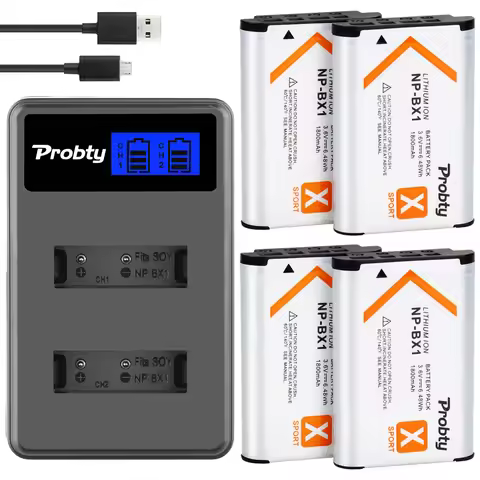 For SONY NP-BX1 npbx1 np bx1 Battery For Sony FDR-X3000R ZV-1 RX100 M7 M6 AS300 HX400 HX60 WX350 AS3