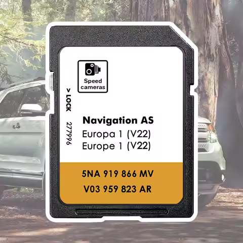 UK Europa SD Card 32GB Navigation GPS Map Version 2025 Newest 5NA 919 866 MV for VW Tiguan AS V22