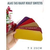 KNITTED BAG BASE SYNTHETIC LEATHER BAG BASE