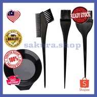 4 in 1 Set Dye Rambut Henna Inai Hair Dye Coloring Hair Salon Dye Kit Bowl Brush Tools Pewarna Rambu
