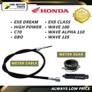 Meter Gear Meter Cable Honda EX5 Dream / High Power / C100 Kabel Meter & Gear Motosikal