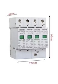 กันฟ้าผ่า SUNTREE AC Surge Protection ตัวป้องกันฟ้าผ่า SUNTREE AC 3 เฟส 3 pole สำหรับงานโซล่าเซลล์ แ