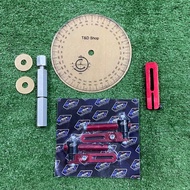 Cam Angle Measuring Plate Set With Dial Gauge Mounting Equipment Stroke Meter