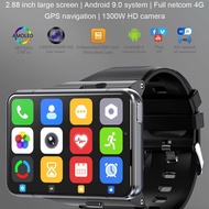 2.88" Larger Screen 4G Smart Watch Android 9.0 4GB+64GB Heart Rate Monitor UK