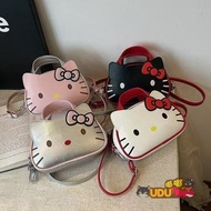Xiaohongshu same style Hello Kitty Crossbody Bag Portable Hello Kitty Makeup Bag Fashion All-Matchin