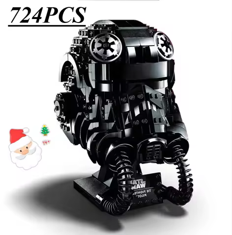 New Arrivals 75274 SpaceShip Classic Battle Model TIE Fighter Pilot Star Helmet Building Block Brick