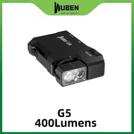 WUBEN G5 EDC Flashlight 400Lumens Type-C Rechargeable -Black