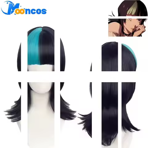 45cm Hoshi Kirara Wig Cosplay Women Fantasy Heat Resistant Synthetic Hair Anime Costume Accessories 