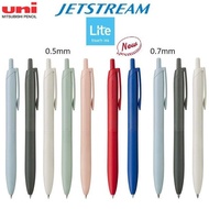 UNI Mitsubishi JETSTREAM lite Lightweight Slippery Pen 0.5 0.7 Black Core SXN-LS [Jinyutang Statione