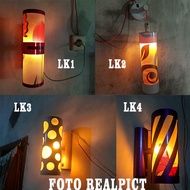 Lampu Tidur Hias Gantung Tembok Lampu kamar Tidur Lampu hias Murah Karya anak bangsa almpu tidur uni