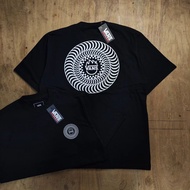 BAJU KAOS VANS OFF THE WALL X SPITFIRE SKATEBOARDING BLACK