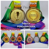 READY METAL MEDAL WITH AWARD MEDAL STICKER