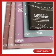 SKY Two-Tone Cellophane Flower Wrapping Paper BiColor Waterproof KB107