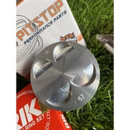 PITSTOP FORGED DOME & FLAT 57MM PISTON FOR LC135 Y15ZR FZ150