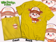 เสื้อKEX EXPRESS CARTOON ผ้าคอตตอน100%  ผ้าหนานุ่ม