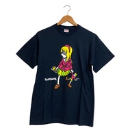 Supreme SUP Supreme SUP Switchblade 短袖T卹，海軍藍