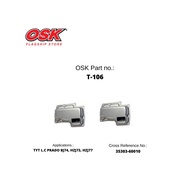 OSK TRANSMISSION FILTER for TYT L.C PRADO BJ74,  HZJ73, HZJ77 35303-60010