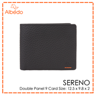 กระเป๋าสตางค์/กระเป๋าเงิน/กระเป๋าใส่บัตร ALBEDO DOUBLE PANEL 9 CARD WALLET รุ่น SERENO - SR00999