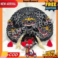 BRM Barongan Telon VIP Size 22 Full Wood Barongan Caplokan Kayu