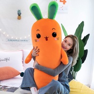 Bunny carrot plush toy sleeping pillow cute birthday gift girl doll bed/Bunny wort plus mainan tidur bantal hadiah ulang tahun gadis boneka patung katil