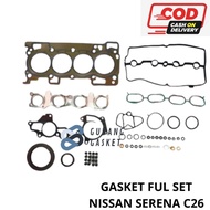 PAKING GASKET FUL SET OVERHOUL NISSAN SERENA C26 GASKET SET SERENA C26