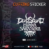 Cutting Sticker Deadsquad x Isyana Sarasvati | Deadsquad x Isyana Sarasvati Cutting Stickers