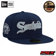 NEW ERA 59FIFTY FITTED CHICAGO WHITE SOX COMISKEY PARK METALLIC PRIME EDITION HAT CAP
