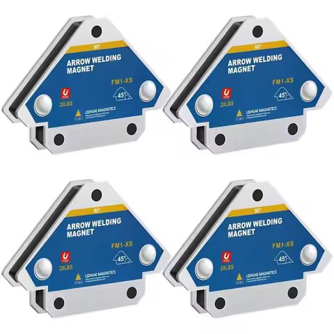 Top-28Lb Welding Magnets, Heavy Duty Magents Holder, 4Pcs 3Inch Strength Strong Magnetic Clamps Arro