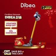 Dibea D18 Classic Cordless Vacuum Cleaner Handheld Stick with LED Light