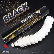 Ling-Mei Badminton Shuttlecocks - Black Series