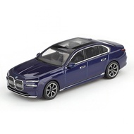 Mini GT MGT01111-L 1111 1/64 BMW i7 xDrive60 Tanzanite Blue Metallic LHD Diecast Scale Model Car