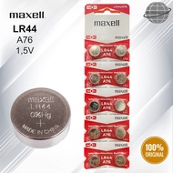 Baterai LR44 Maxell - Baterai kalkulator-alat bantu dengar-remote