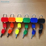 Peacellow Color Casing Padlock Metal Mini Lock Copper Lock Luggage Anti-theft Lock Cupboard Drawer Suitcase Safety Small Padlock Kids Gift SG