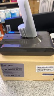 battpro dyson v6 / v8 (3000mah / 4000mah) 代用電 &lt;原廠行貨 一年保養&gt;