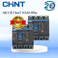 Aptomat CB Block MCCB CHINT 4 Phase | Genuine NXM Series | 63A / 100A / 125A / 160A / 200A / 250A