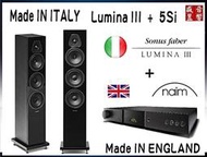 『悄悄話可議價』英國製 Naim Nait 5SI 綜合擴大機+義大利製 Sonue Faber Lumina 3 喇叭