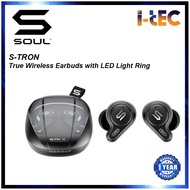 SOUL S-TRON True Wireless Earbuds with LED Light Ring