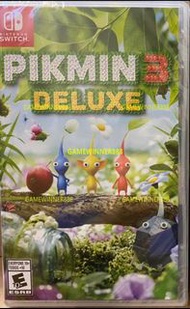 《今日快閃價》（中古二手）Switch NS遊戲 皮克敏3 豪華版 PIKMIN 3 DELUXE EDITION 美版中英文版