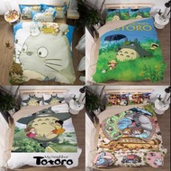 宮崎駿 龍貓 貓巴士 totoro 床單套裝 床上用品 床單 四件套 床笠 枕頭袋 被套