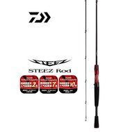 DAIWA DAIWA New Product STEEZ STEEZ High Carbon Lightweight Lure Rod Straight Handle Gun Handle Fish