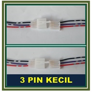 Small 3 pin socket small 3 pin cable socket/ small 3 pin connector/ small 3 pin cable socket/ for bo