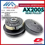AX 200 AX200 AX200S REAR CVT PULLEY HOUSING SHOE 209035390010 AUTO CLUTCH MANGKUK ORIGINAL QJMOTOR