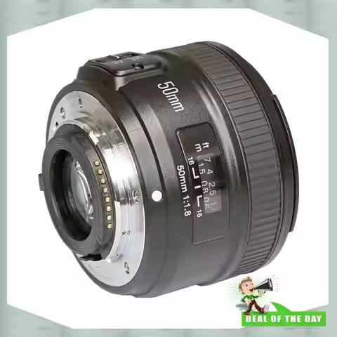 24-Hour Delivery YONGNUO For Nikon F Mount F1.8N Yn50mm F1.8 Lens For D810, D800, D750,D7100, D7200,