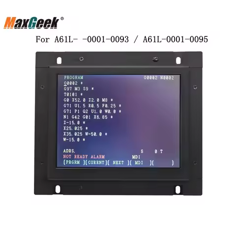 Industrial LCD Display Monitor For Replacing FANUC 9" Old CRT A61L-0001-0093 D9MM-11A MDT947B-2B A61