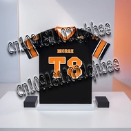 2025 New Spring/summer Men's And Women's Sportswear T8 Mcrae X Lando Football Jersey V-neck Loose Ov